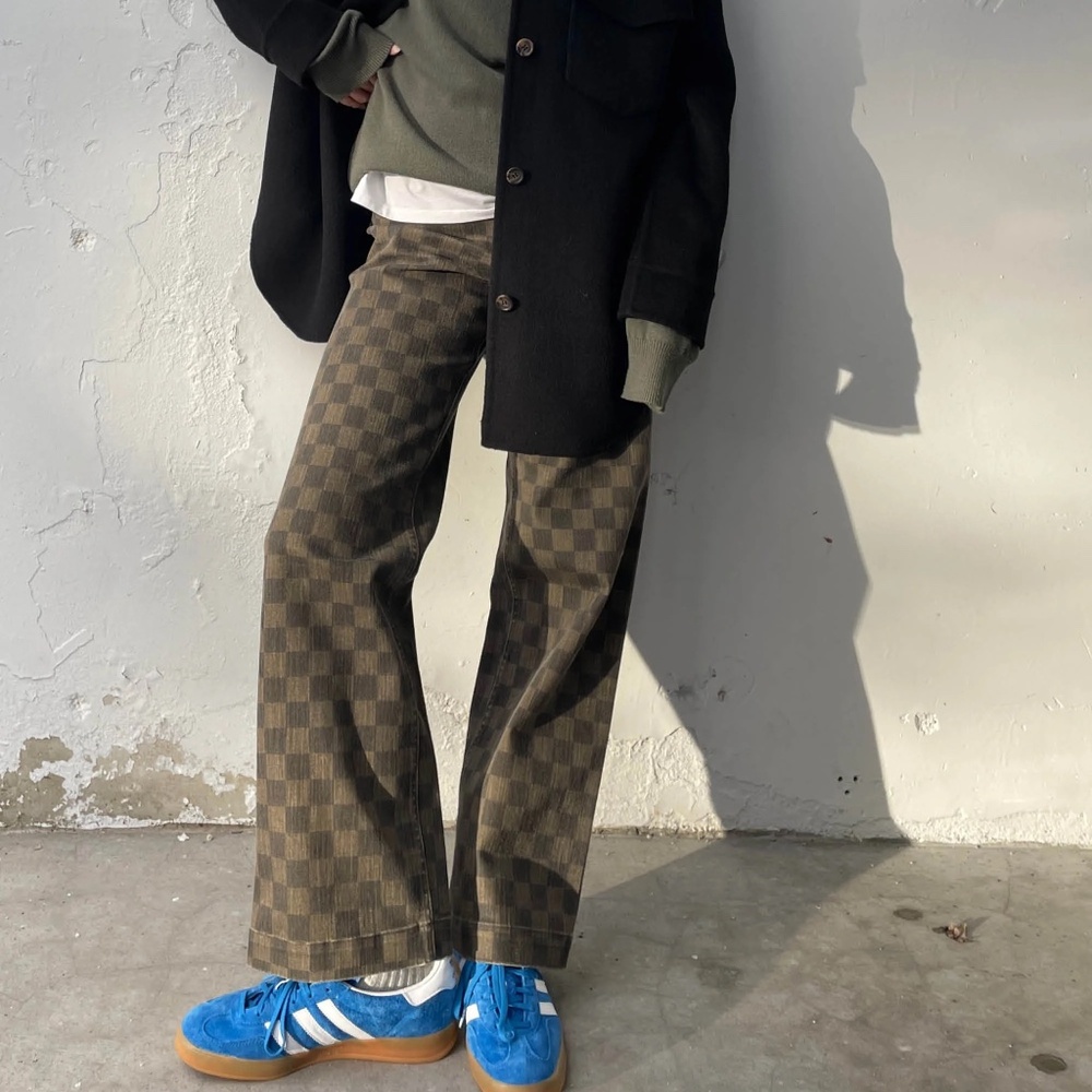 Oak + Fort Twill Checker Pants